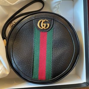 Gucci ophidia circle wristlet